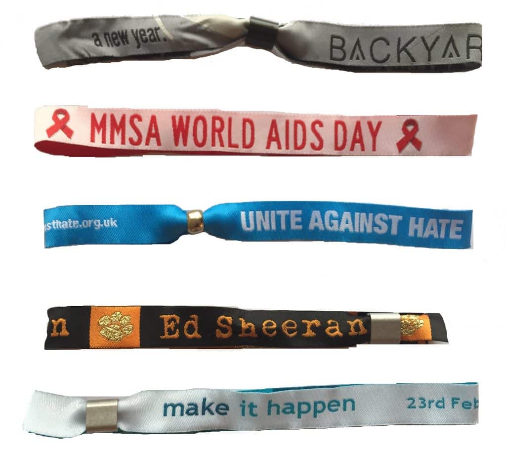 Bracelets en tissu