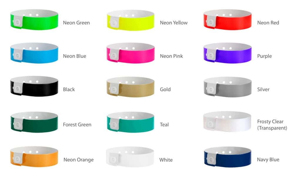 Bracelets unis Vinyle