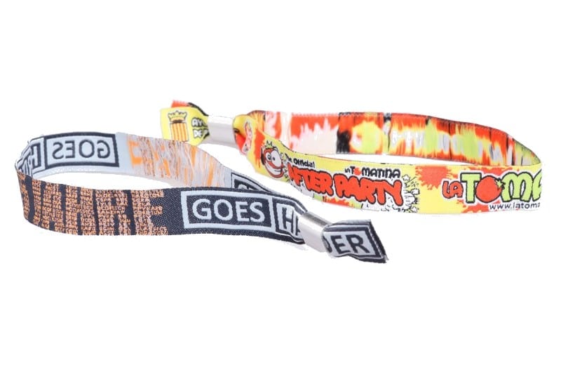 Bracelets en tissu imprimés personnalisés pour tous les usages
