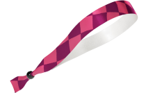 Carré en tissu rose