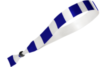 Tissu à rayures bleu et blanc