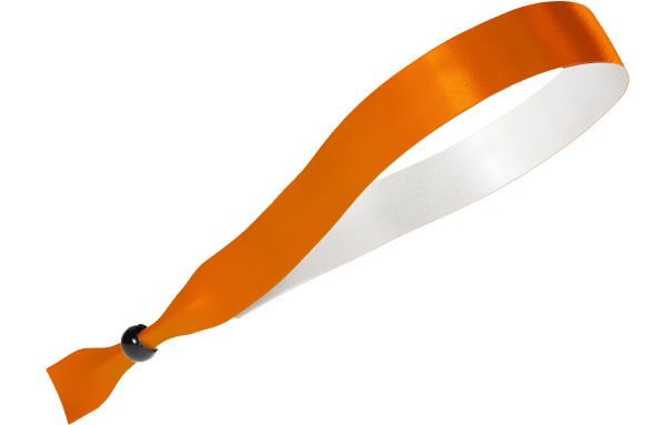 Tissu orange