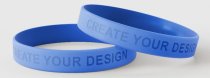 Silicone - Bracelets en silicone débossés