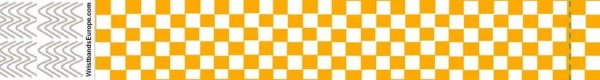 Tyvek à carreaux orange