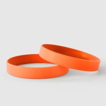 Orange uni - Bracelets en silicone unis