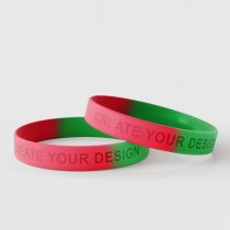 Bracelets en silicone imprimés