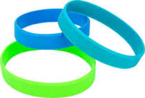 Bracelets en silicone unis