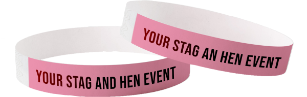 Bracelets Tyvek pour enterrements de vie de garçon et de jeune fille en France