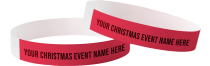 Bracelets Tyvek de Noël disponibles en France