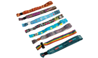 Bracelets tissés en tissu pour festivals