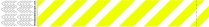 Tyvek simple rayé jaune