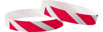 Tyvek uni rayé rouge
