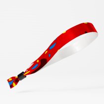 Bracelets en tissu imprimés - recyclés