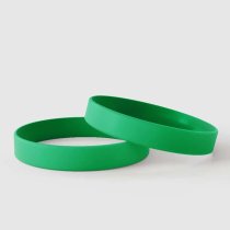 Vert uni - Bracelets en silicone unis