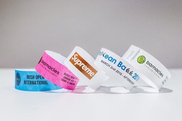 Prix des bracelets Tyvek en France